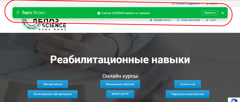 Установка счетчика Яндекс Метрика на сайт